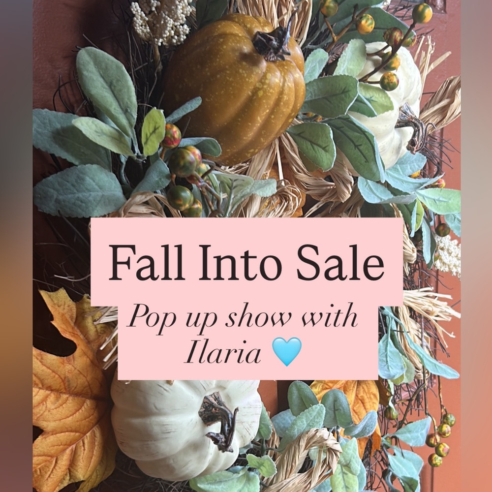 Please kindly like my flyer ❤️ Join me for a pop up show now!